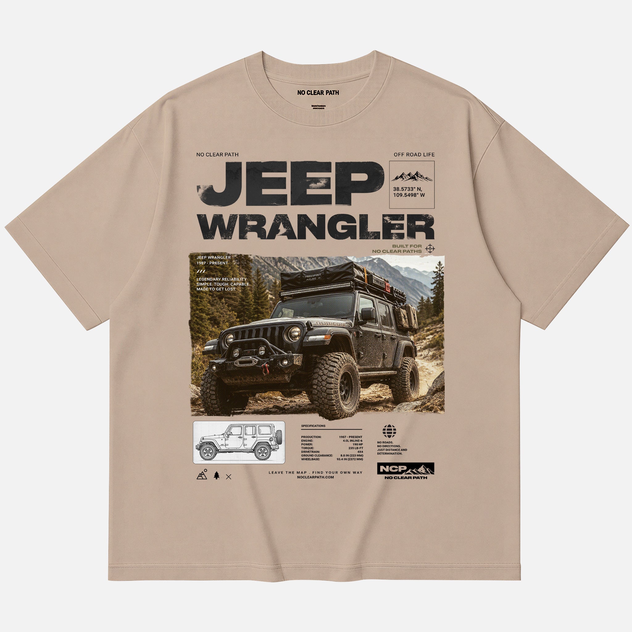 WRANGLER TRAIL — Tshirt