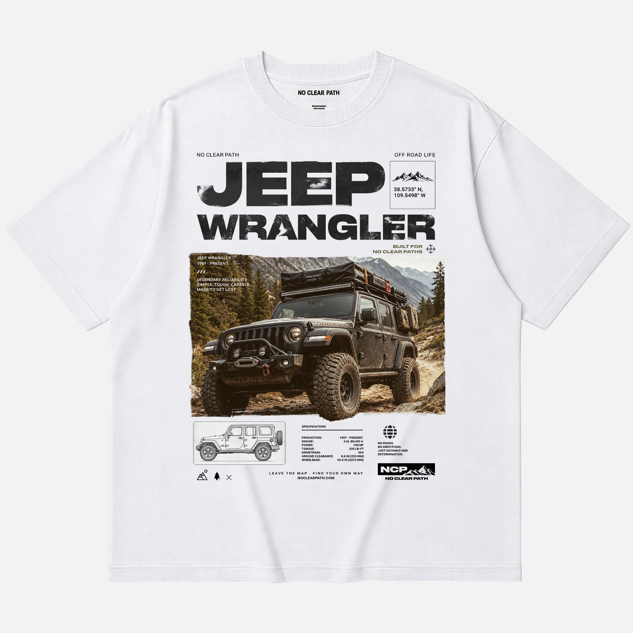 WRANGLER TRAIL — Tshirt