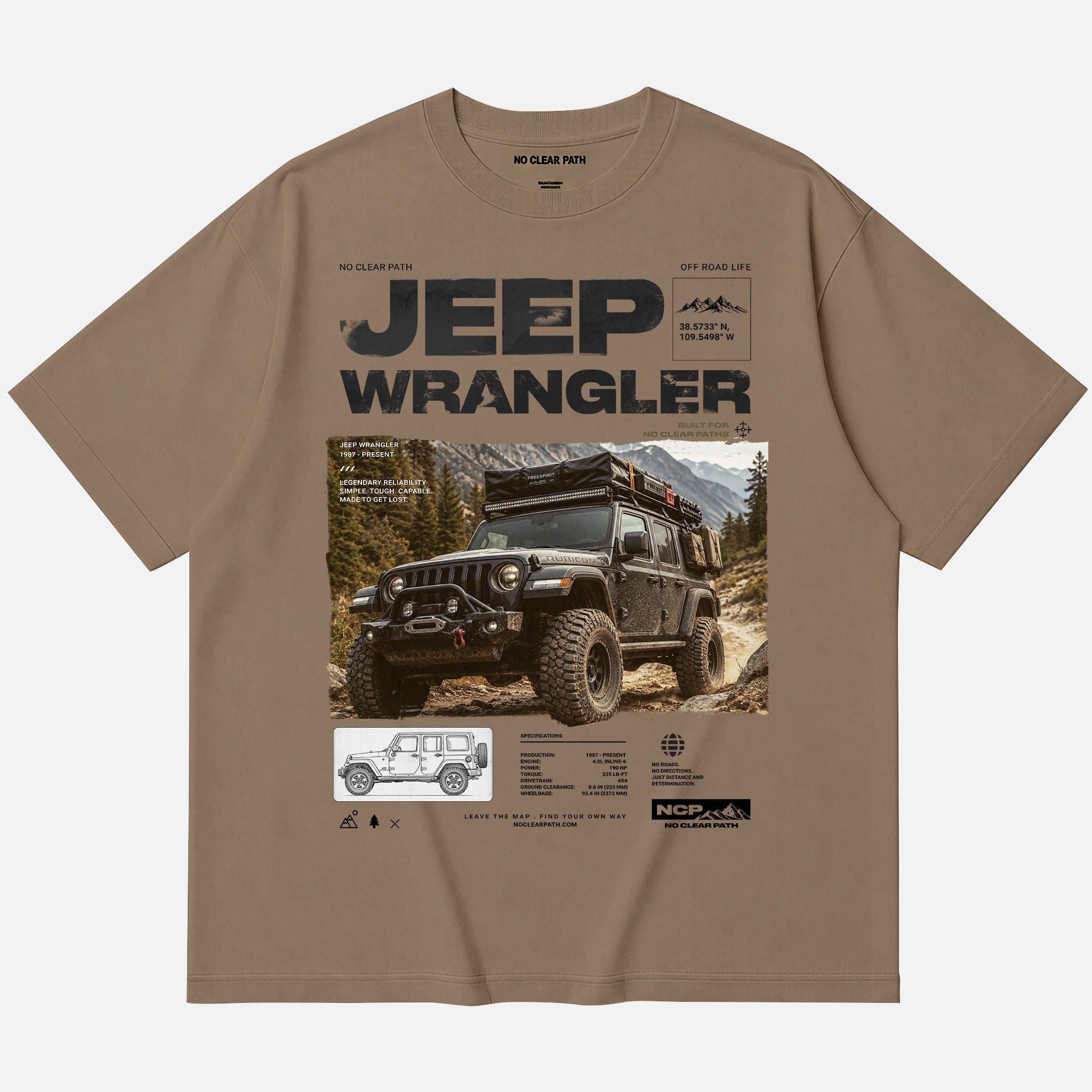 WRANGLER TRAIL — Tshirt